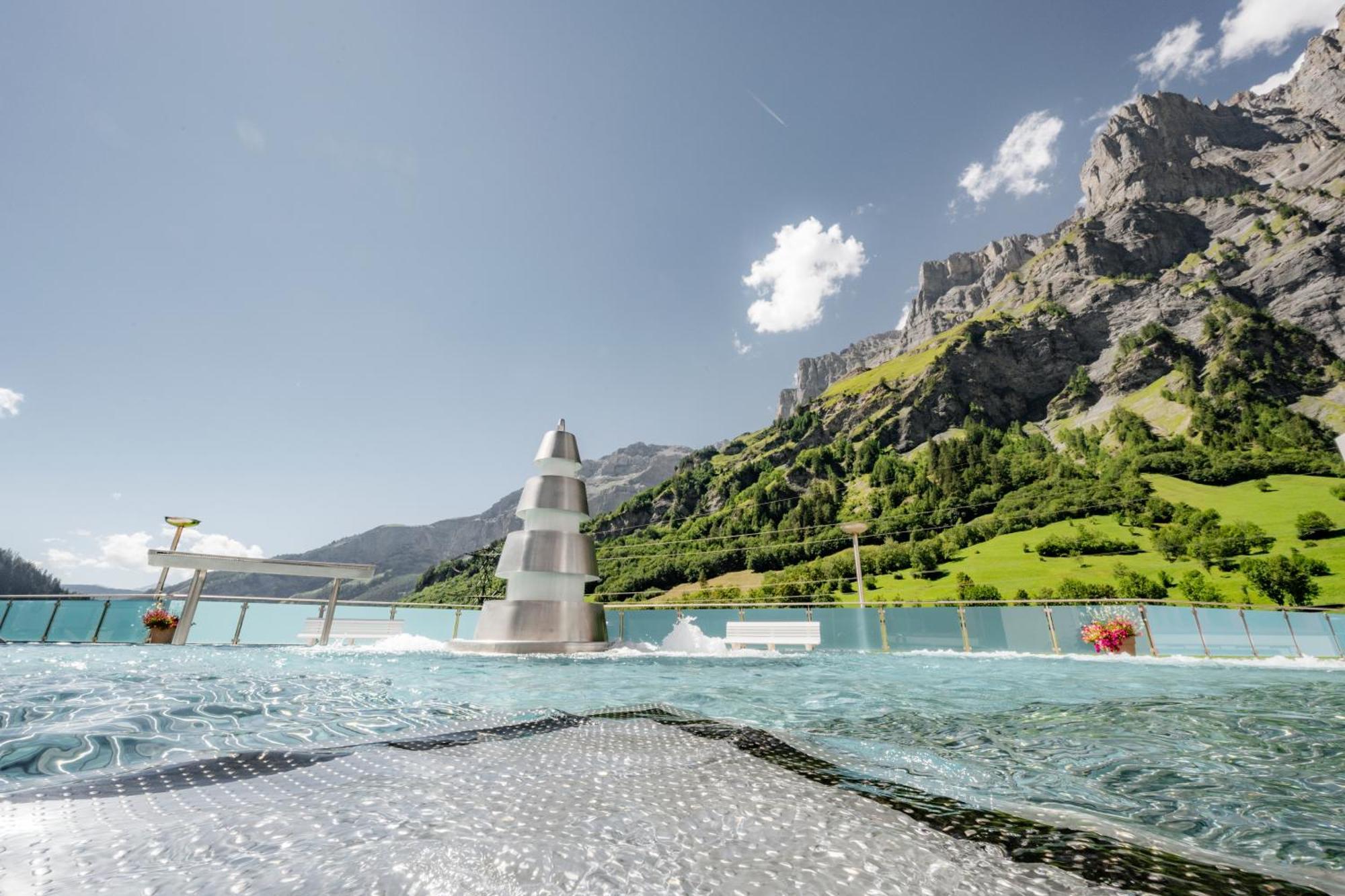 Hotel Alfa Superieur - Leukerbad-Therme Zewnętrze zdjęcie